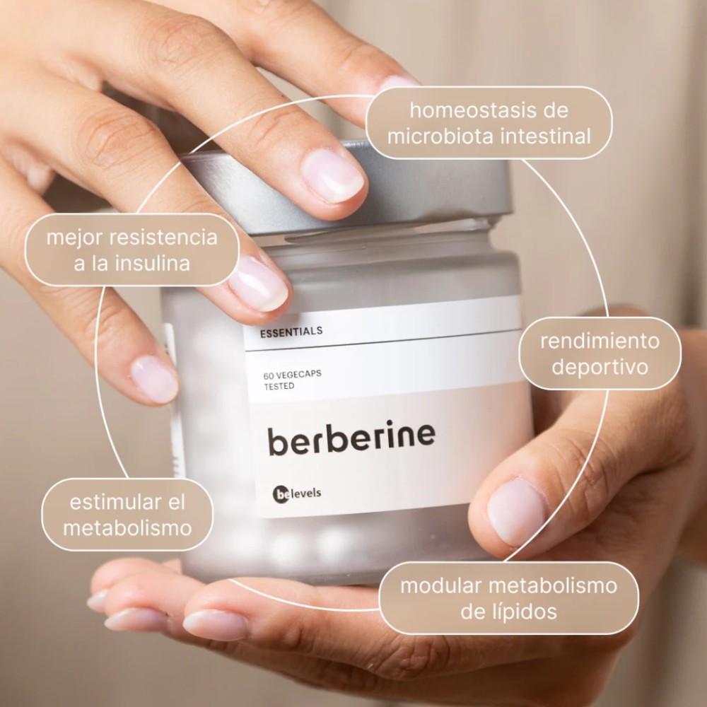 Comprar online BERBERINE 60 CAP BELEVELS - Farmacia Coliseum