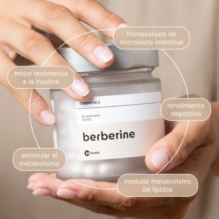 Comprar online BERBERINE 60 CAP BELEVELS - Farmacia Coliseum