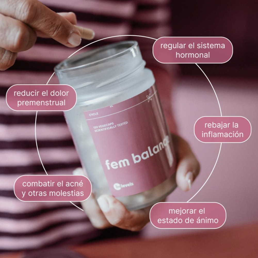 Comprar online FEM BALANCE 120 CAP BELEVELS - Farmacia Coliseum
