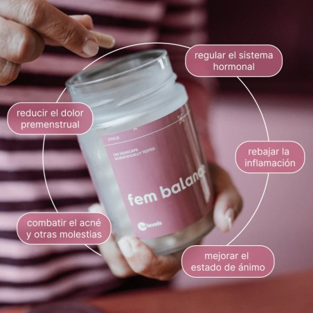 Comprar online FEM BALANCE 120 CAP BELEVELS - Farmacia Coliseum