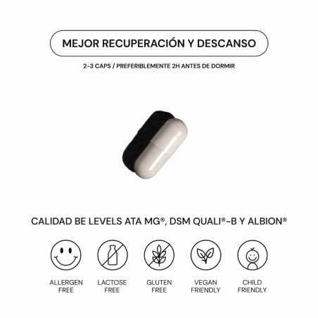 Comprar TRIPLE MAGNESIUM 60 VEGICAPS BELEVELS online - Coliseum