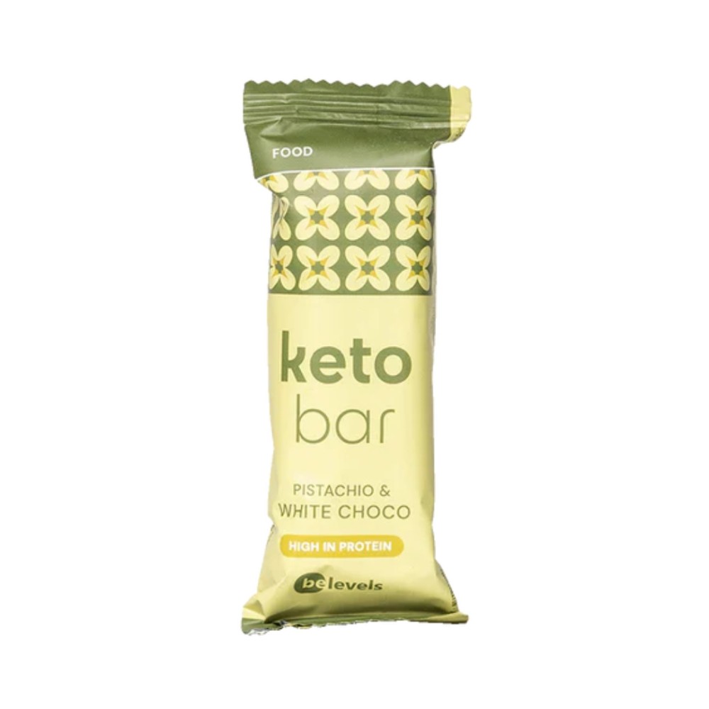 BARRITA PROTEICA VEGANA PISTACHO CAJA 8 UNIDADES BELEVELS - Coliseum