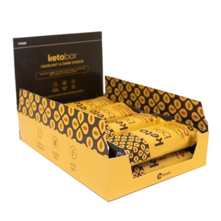 BARRITA PROTEICA VEGANA AVELLANA CAJA 8 UNIDADES BELEVELS - Coliseum