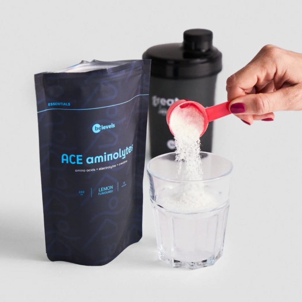 Comprar online ACE AMINOLYTES 240 GR LIMON BELEVELS -Farmacia Coliseum