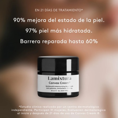 Comprar online CANVAS CREAM 50 ML LAMIXTURA NATURAL SKINCARE - Farmacia Coliseum