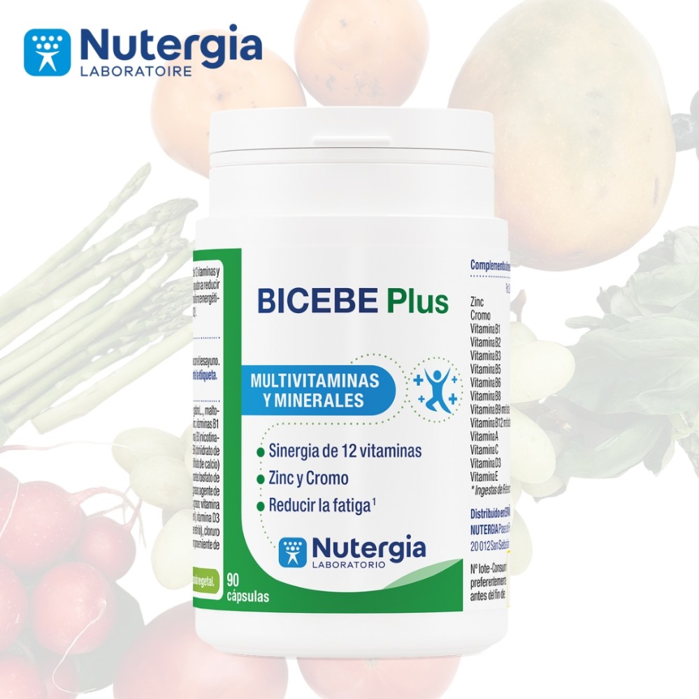 Comprar online BICEBE PLUS 90 CAP NUTERGIA - Farmacia Coliseum