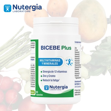 Comprar online BICEBE PLUS 90 CAP NUTERGIA - Farmacia Coliseum