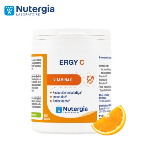 Comprar online ERGY-C 125 GR. POLVO NUTERGIA - Farmacia Coliseum
