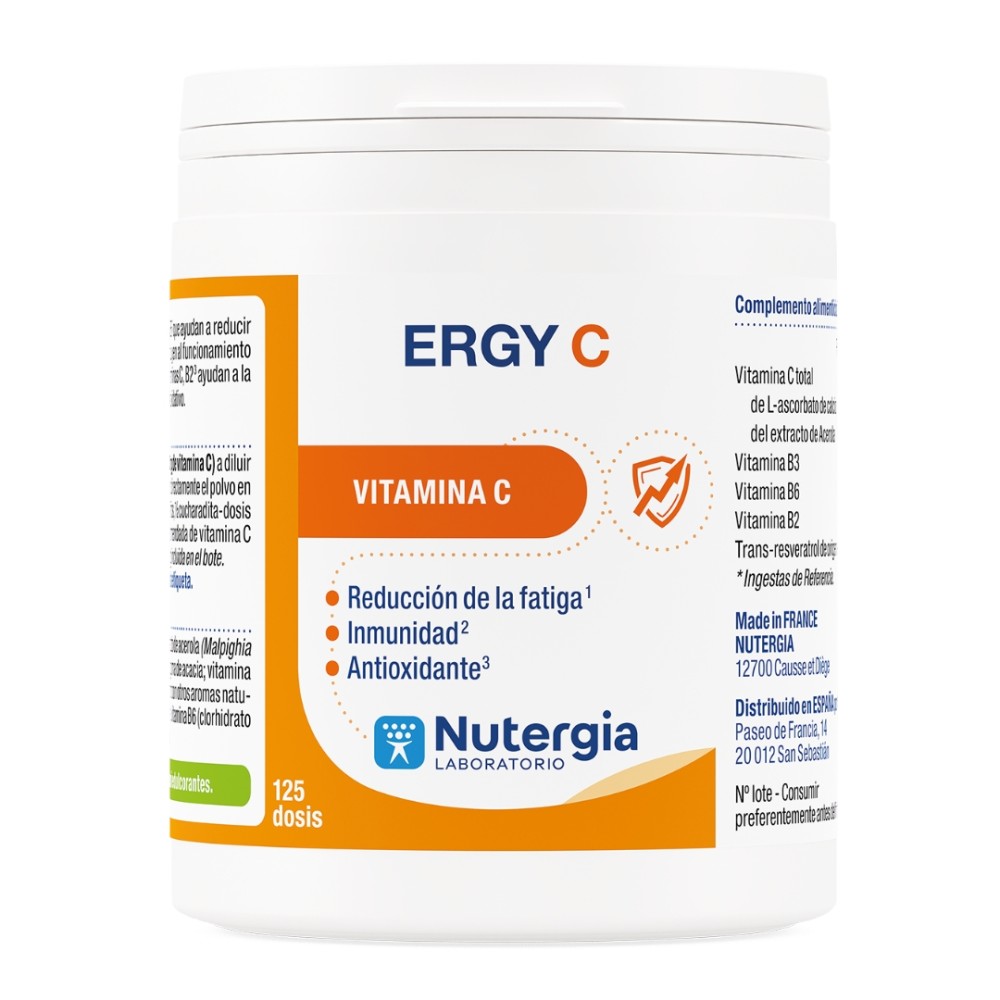 Comprar online ERGY-C 125 GR. POLVO NUTERGIA - Farmacia Coliseum