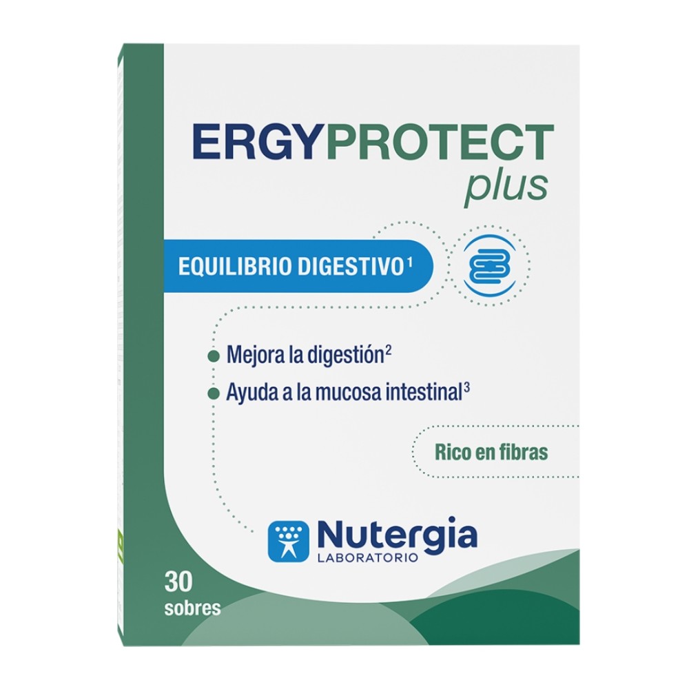 Comprar ERGYPROTECT PLUS 30 SOBRES NUTERGIA online - Farmacia Coliseum