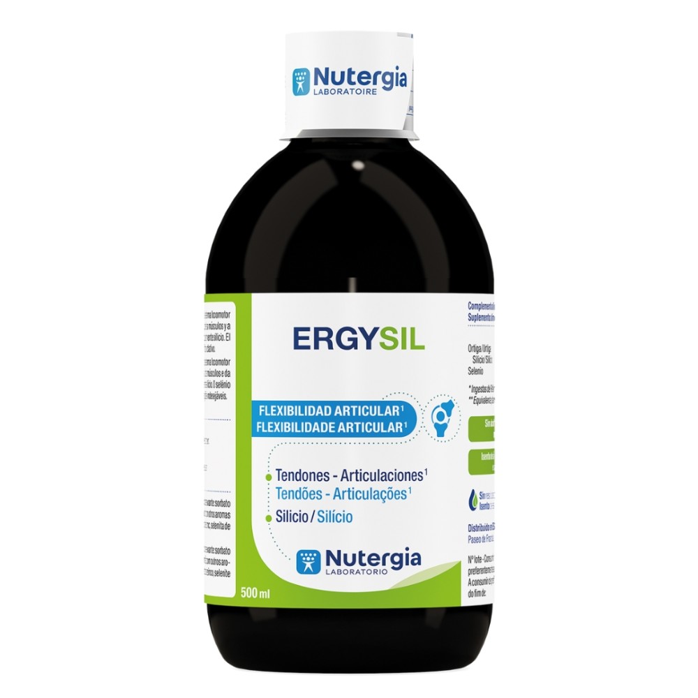Comprar onl,ine ERGYSIL SILICIO ORGANICO SOLUCIÓN 500 ML NUTERGIA