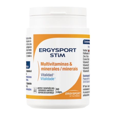 Comprar online ERGYSPORT STIM 60 CAP NUTERGIA - Farmacia Coliseum