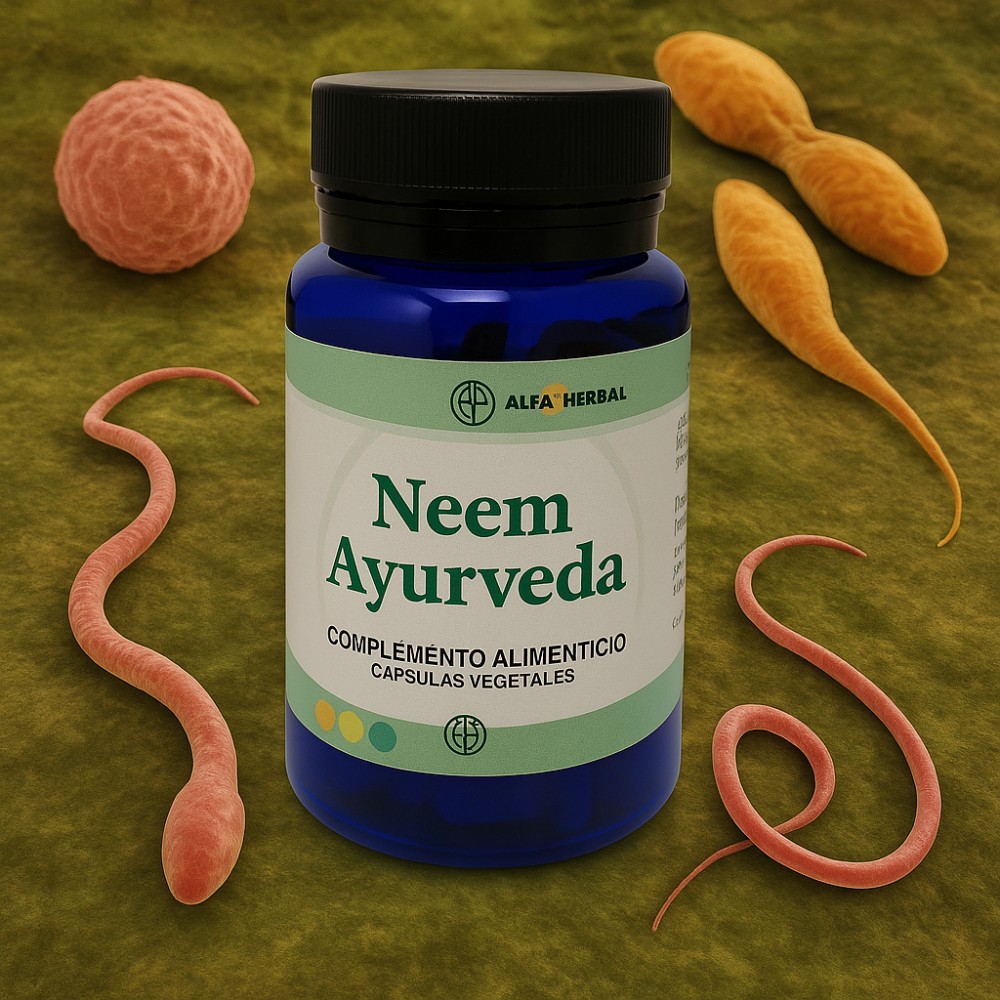 Comprar online NEEM AYURVEDA 60 CAP ALFA HERBAL - Farmacia Coliseum