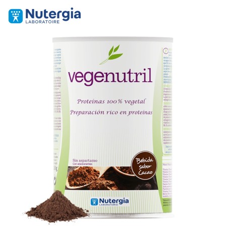 Comprar VEGENUTRIL CACAO 300 G NUTERGIA online - Farmacia Coliseum
