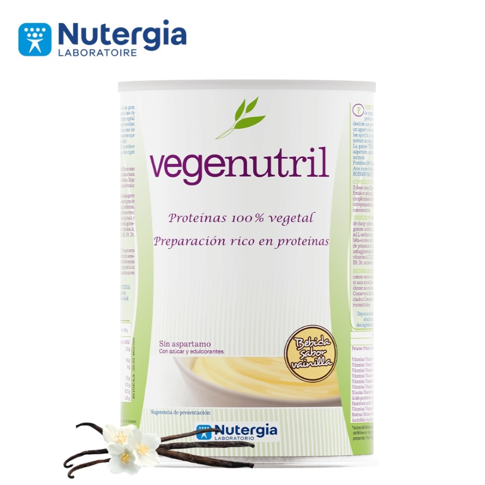 Comprar VEGENUTRIL VAINILLA 300 G NUTERGIA online - Farmacia Coliseum
