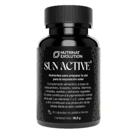 Comprar SUN ACTIVE 30 CAPSULAS NUTRINAT EVOLUTION- Farmacia Coliseum