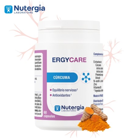 Comprar online ERGYCARE (CURCUMA) 60 CAP NUTERGIA - Farmacia Coliseum