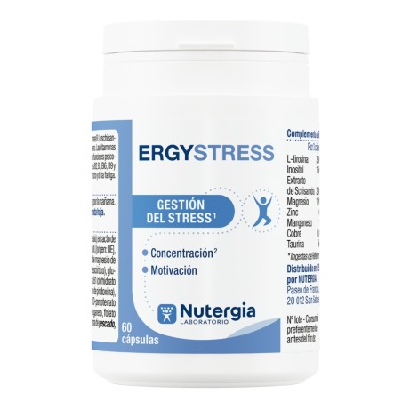 Comprar ERGYSTRESS 60 CAP NUTERGIA online - Farmacia Coliseum