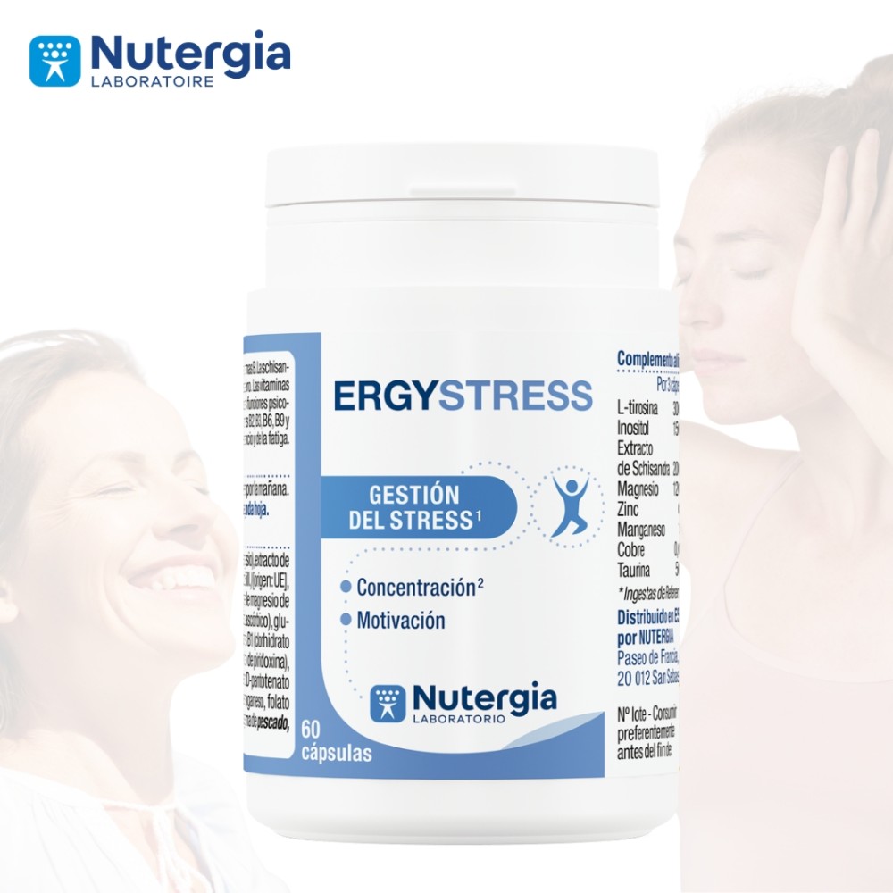 Comprar ERGYSTRESS 60 CAP NUTERGIA online - Farmacia Coliseum