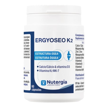 Comprar online ERGYOSEO K2 60 CAP NUTERGIA - Farmacia Coliseum