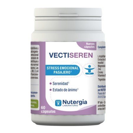 Comprar online  VECTI-SEREN (EQUILIBRIO EMOCIONAL) 60 CAP NUTERGIA