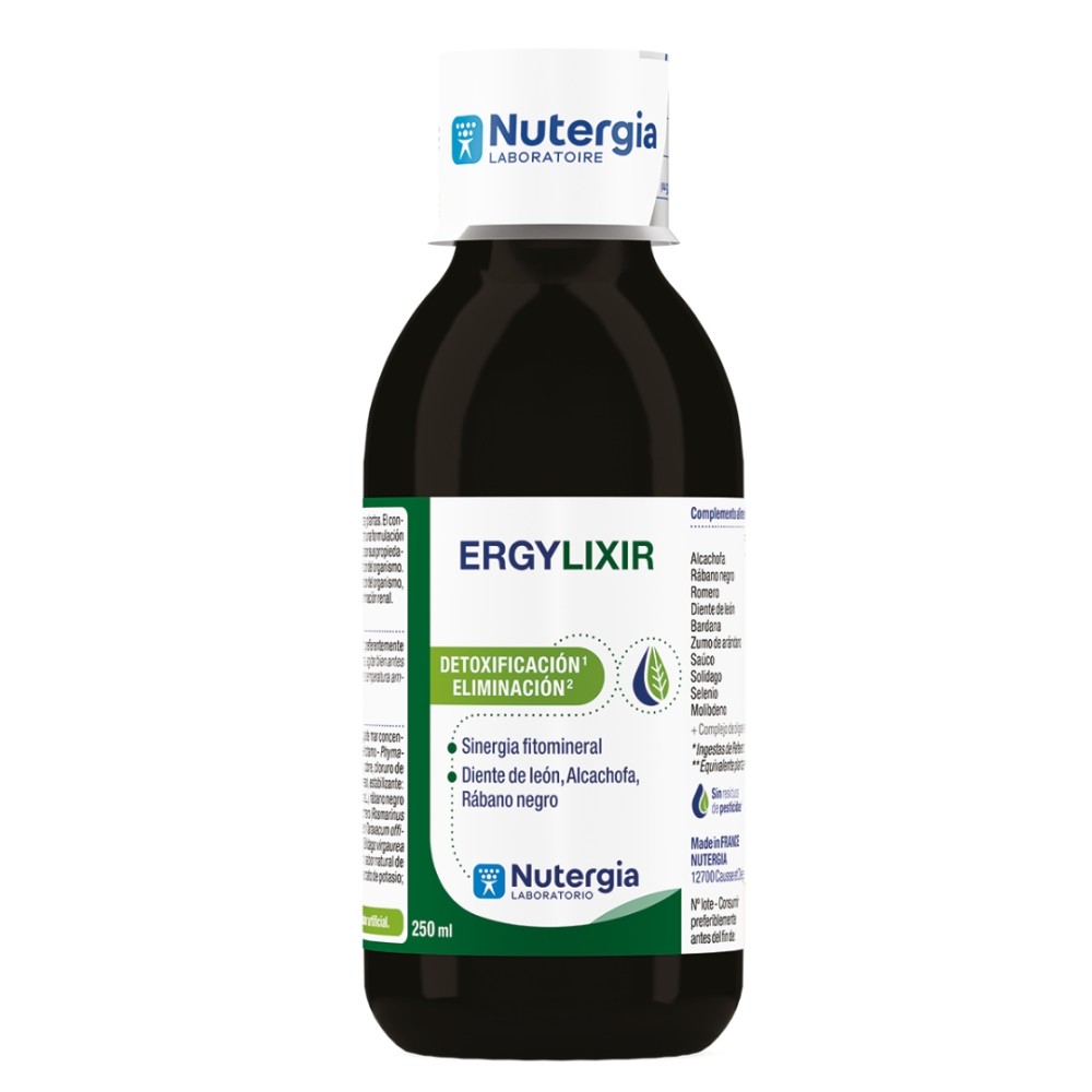 Comprar ERGYLIXIR 250 CC NUTERGIA online- Farmacia Coliseum