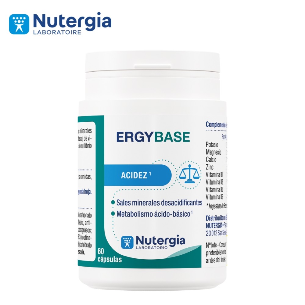 Comprar online ERGYBASE ( SALES BÁSICAS ) 60 CAP NUTERGIA - Coliseum