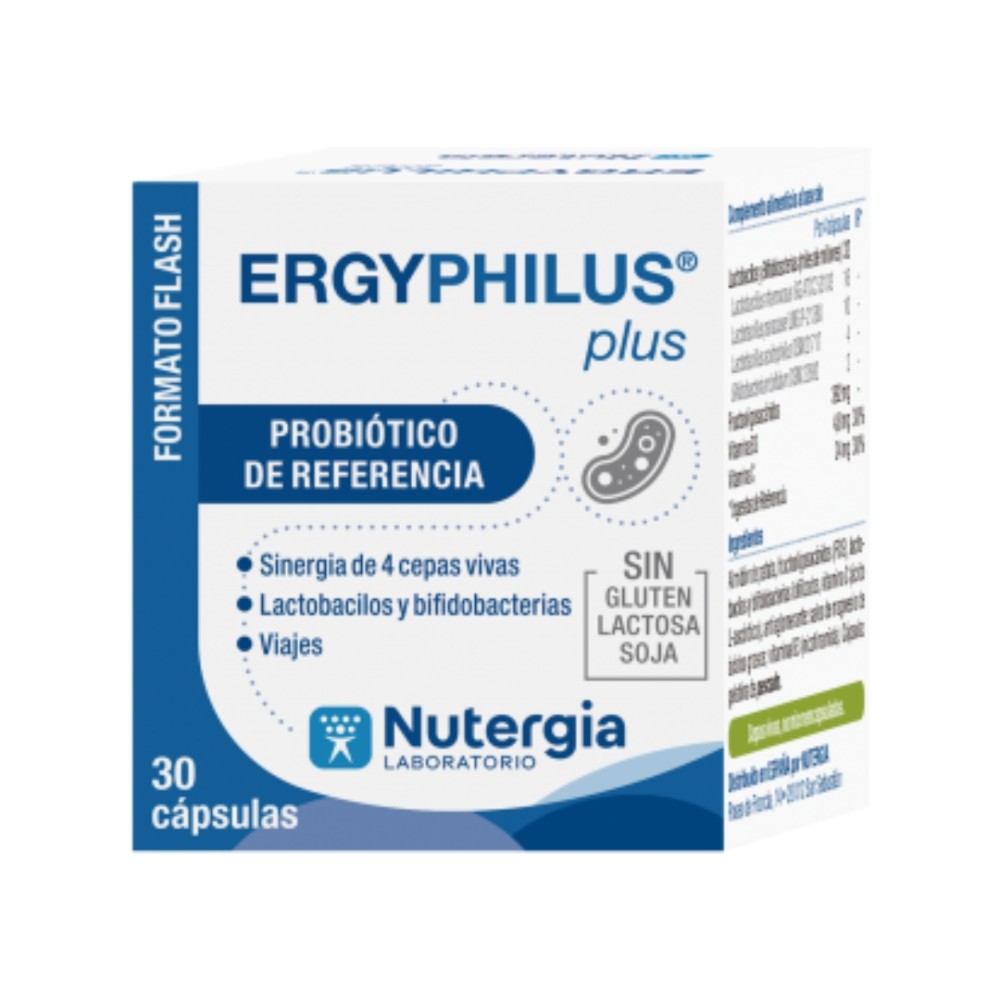 Comprar online ERGYPHILUS PLUS 30  CAP NUTERGIA - Farmacia Coliseum