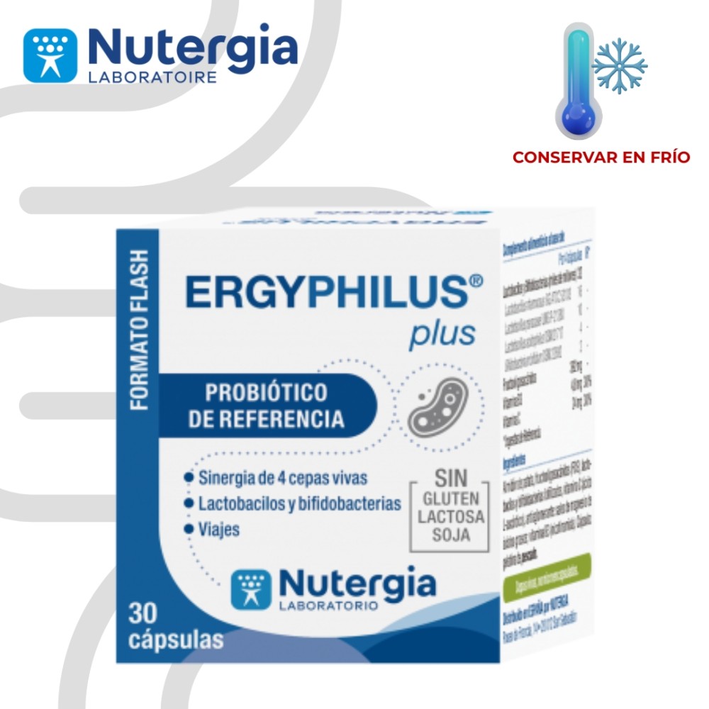 Comprar online ERGYPHILUS PLUS 30  CAP NUTERGIA - Farmacia Coliseum