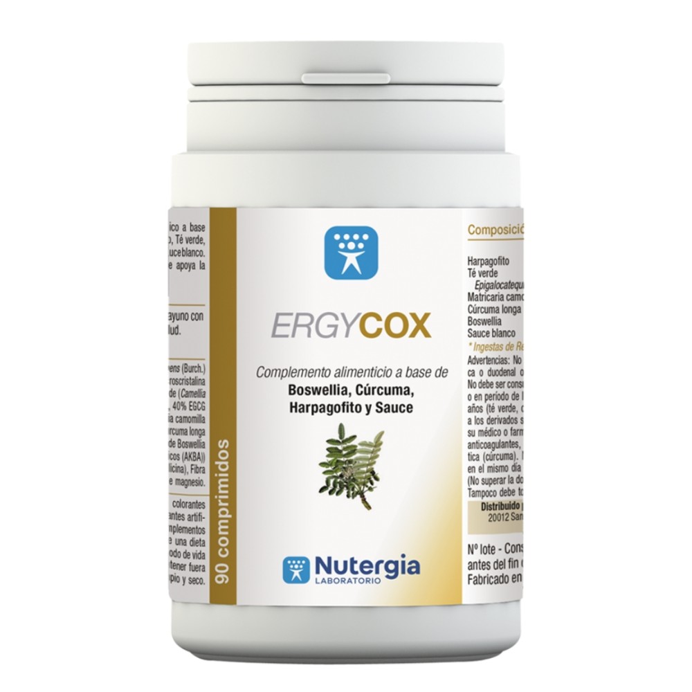 Comprar online ERGYCOX 90 COMP NUTERGIA - Farmacia Coliseum