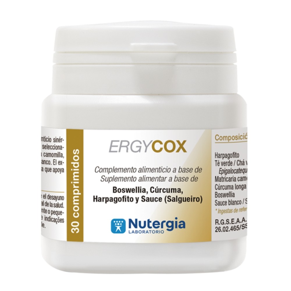 Comprar ERGYCOX 30 COMP NUTERGIA online