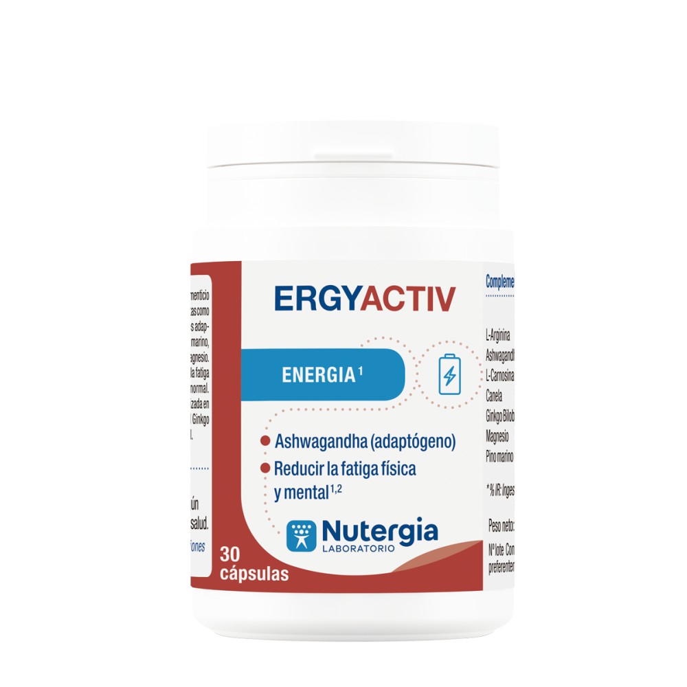 Comprar ERGYACTIV 30 CAP NUTERGIA online - Farmacia Coliseum