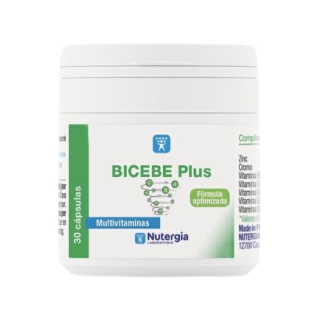 Comprar BICEBE PLUS 30 CAP NUTERGIA online - Farmacia Coliseum