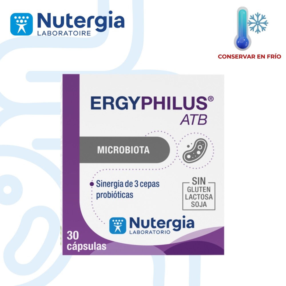 Comprar ERGYPHILUS ATB 30 CAP NUTERGIA online - Farmacia Coliseum