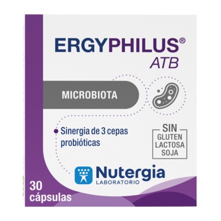 Comprar ERGYPHILUS ATB 30 CAP NUTERGIA online - Farmacia Coliseum