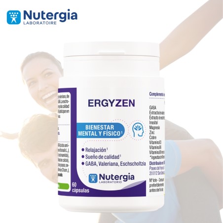 Comprar online ERGYZEN 60 CAPS NUTERGIA - Farmacia Coliseum