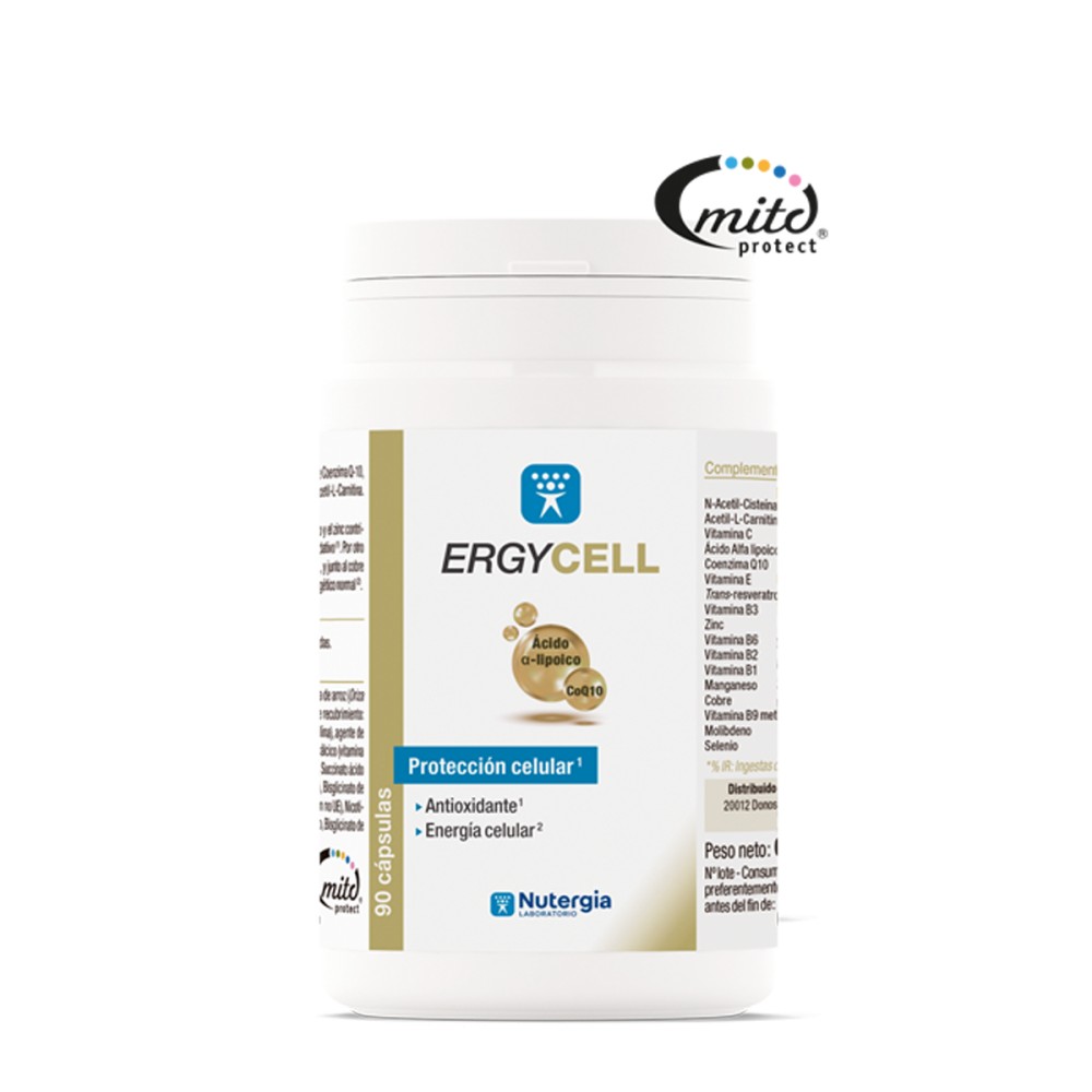 Comprar ERGYCELL 90 CAP NUTERGIA online - Farmacia Coliseum