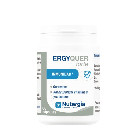 Comprar ERGYQUER FORTE 60 CAP NUTERGIA online - Farmacia Coliseum