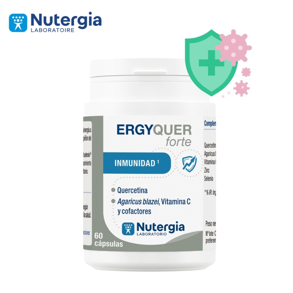 Comprar ERGYQUER FORTE 60 CAP NUTERGIA online - Farmacia Coliseum