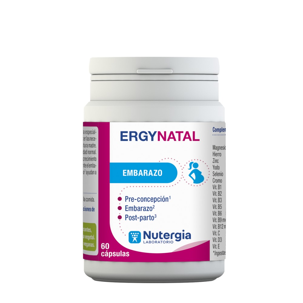Comprar ERGYNATAL 60 CAP NUTERGIA online - Farmacia Coliseum
