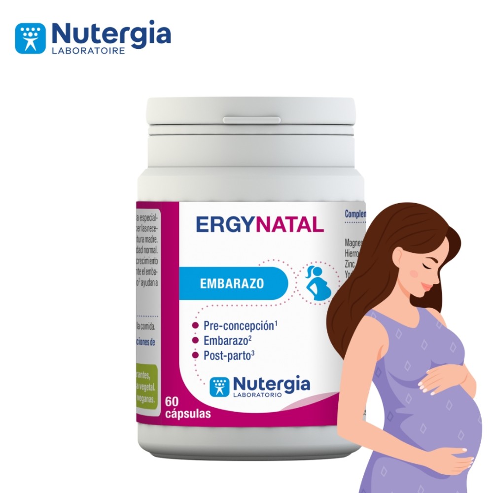 Comprar ERGYNATAL 60 CAP NUTERGIA online - Farmacia Coliseum