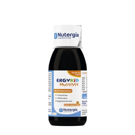 Comprar ERGYKID MULTIVIT 150 CC NUTERGIA online - Farmacia Coliseum