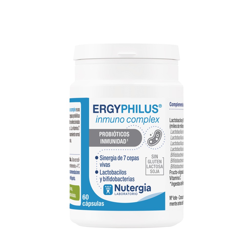 Comprar online ERGYPHILUS INMUNOCOMPLEX 60 CAP NUTERGIA - Coliseum