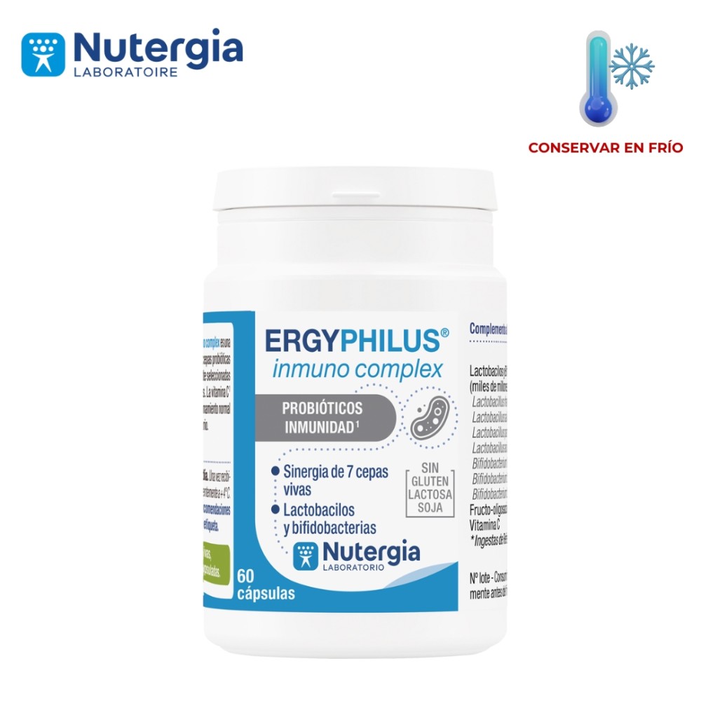Comprar online ERGYPHILUS INMUNOCOMPLEX 60 CAP NUTERGIA - Coliseum