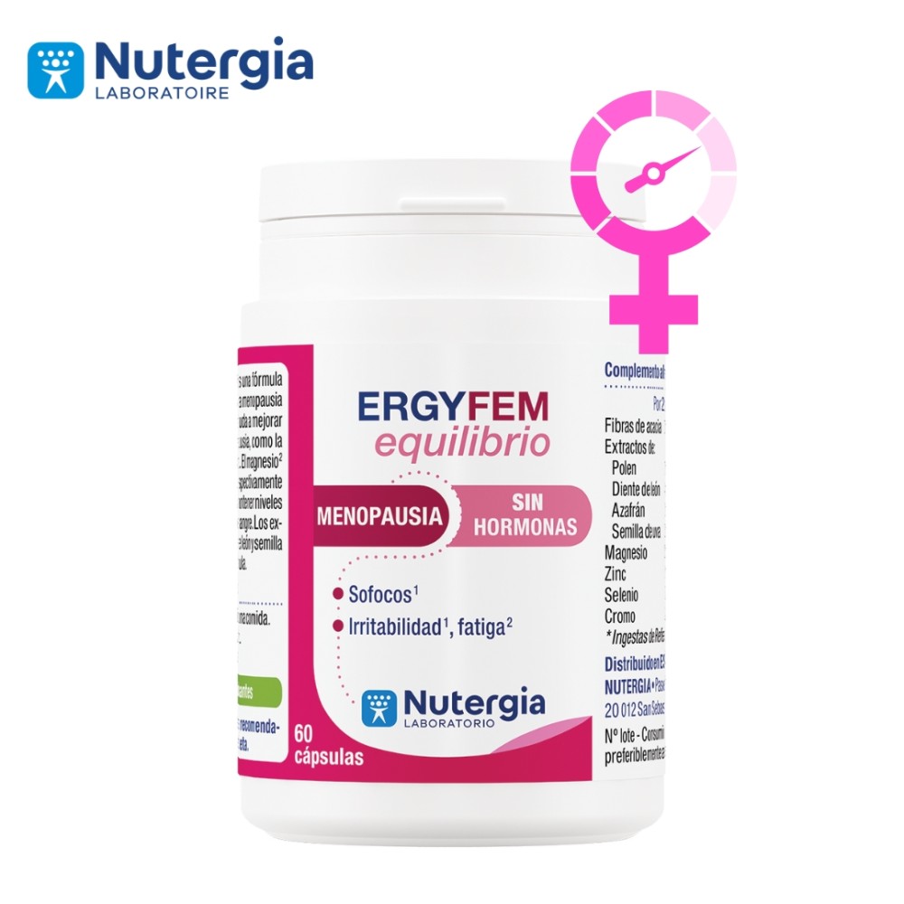 Comprar online ERGYFEM EQUILIBRIO 60 CAP NUTERGIA - Farmacia Coliseum