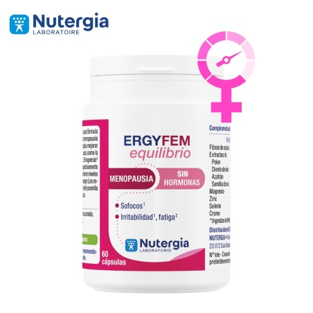 Comprar online ERGYFEM EQUILIBRIO 60 CAP NUTERGIA - Farmacia Coliseum