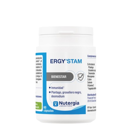 Comprar ERGYSTAM 60 CAP NUTERGIA online - Farmacia Coliseum