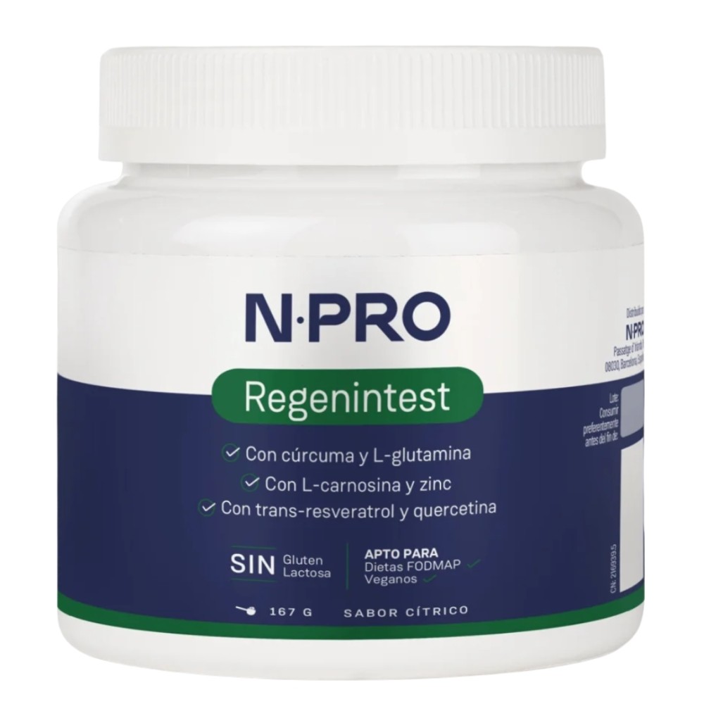 Comprar NPRO REGENINTEST 171 GR NATURAL PROBIOTICS online - Coliseum
