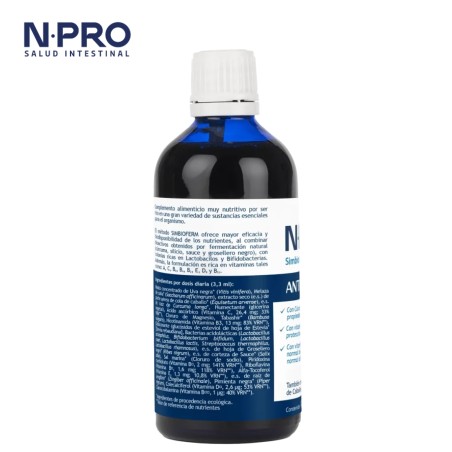 Compra NPRO ANTIOX 100 ML NATURAL PROBIOTICS online- Farmacia Coliseum