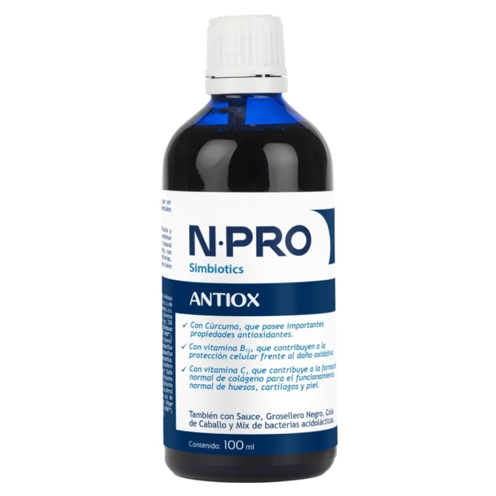 Compra NPRO ANTIOX 100 ML NATURAL PROBIOTICS online- Farmacia Coliseum